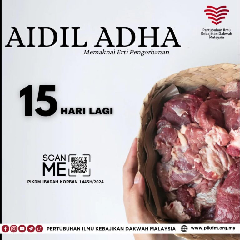 Aidil Adha 15 Hari Lagi