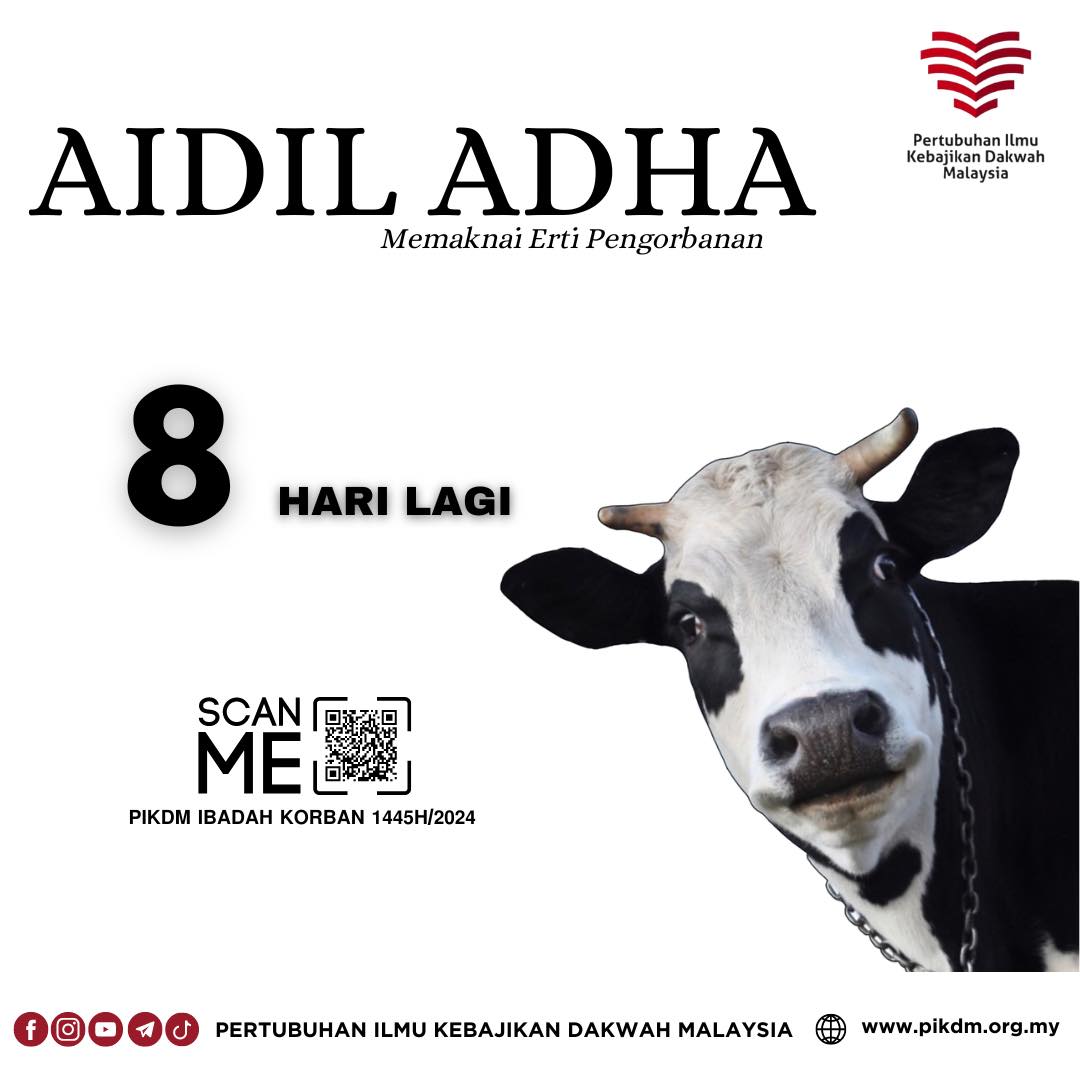 Pikdm Aidil Adha 8 Hari Lagi