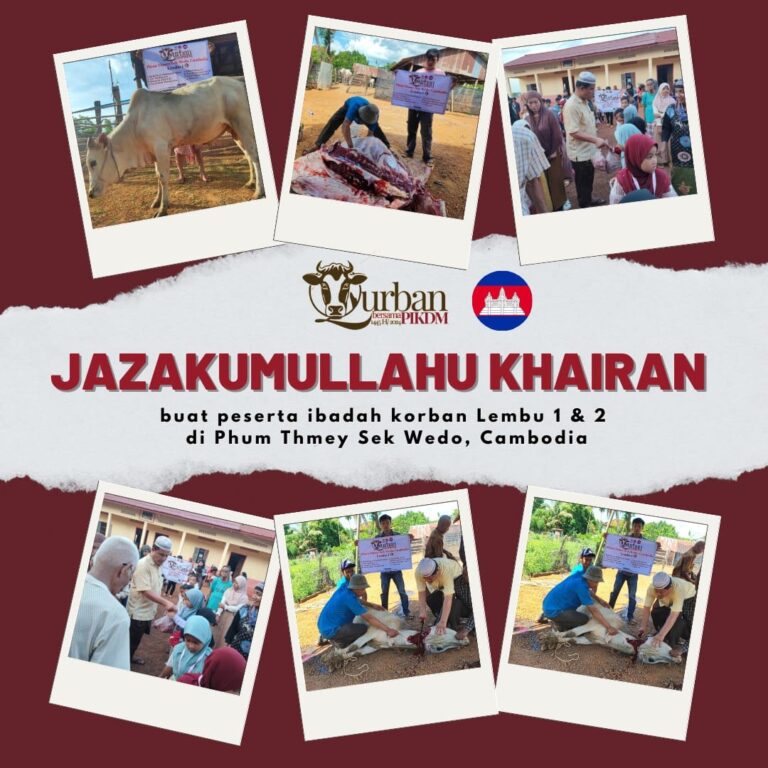 Program Ibadah Korban Pikdm 1445h 2024 Phum Thmey Sek Wedo Cambodia (1)