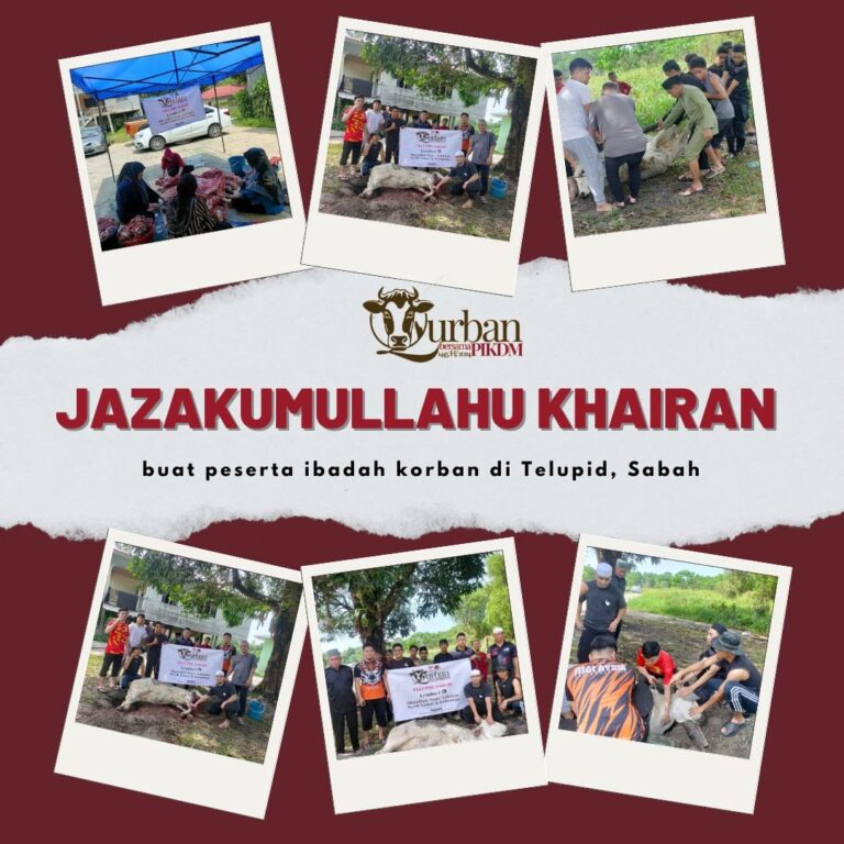Program Ibadah Korban Pikdm 1445h 2024 Telupid Sabah (1)