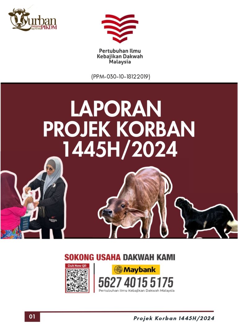 Cover Laporan Penuh Projek Korban Pikdm 1445h 2024