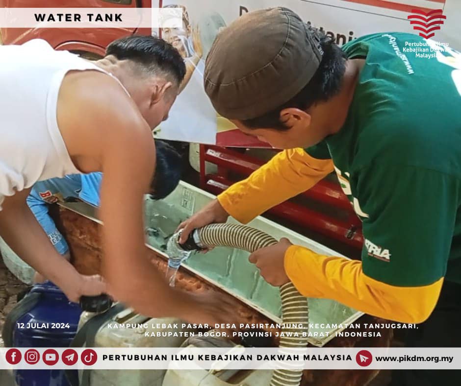Projek Infak Air Bersih Water Tank Indonesia Siri 3 13