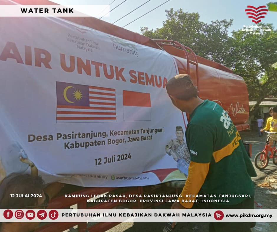 Projek Infak Air Bersih Water Tank Indonesia Siri 3 19