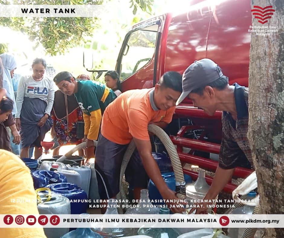 Projek Infak Air Bersih Water Tank Indonesia Siri 3 4