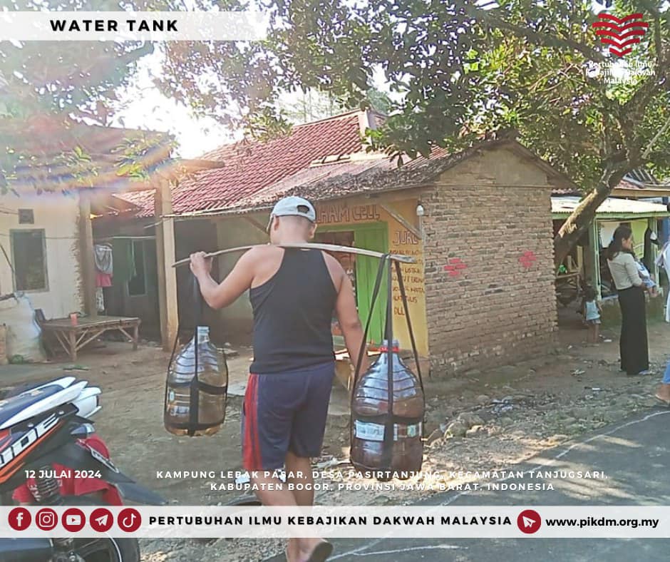 Projek Infak Air Bersih Water Tank Indonesia Siri 3 7