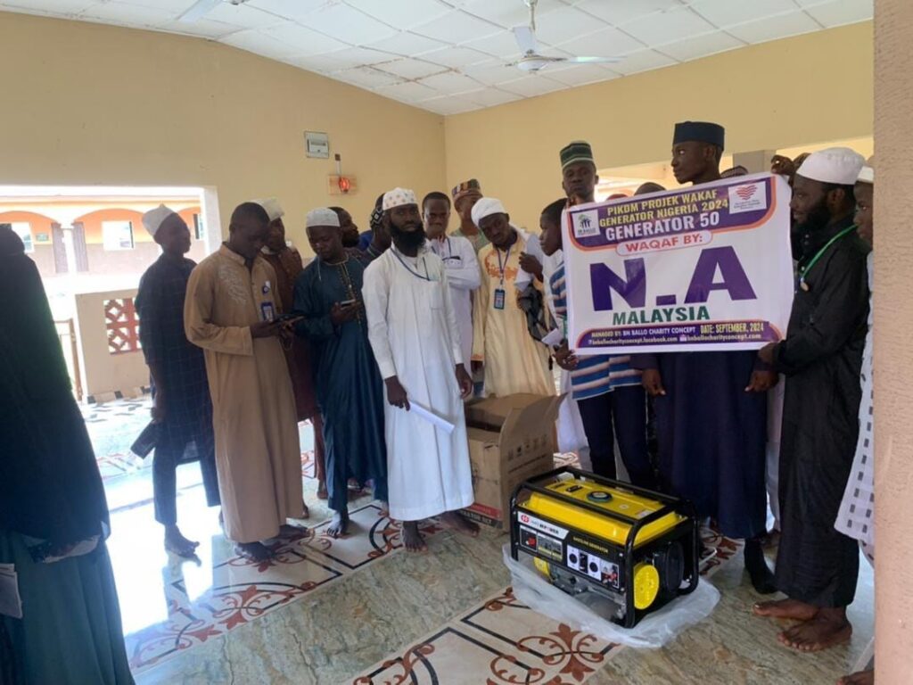 Projek Wakaf Generator Ibadan Nigeria Generator 50 (2)