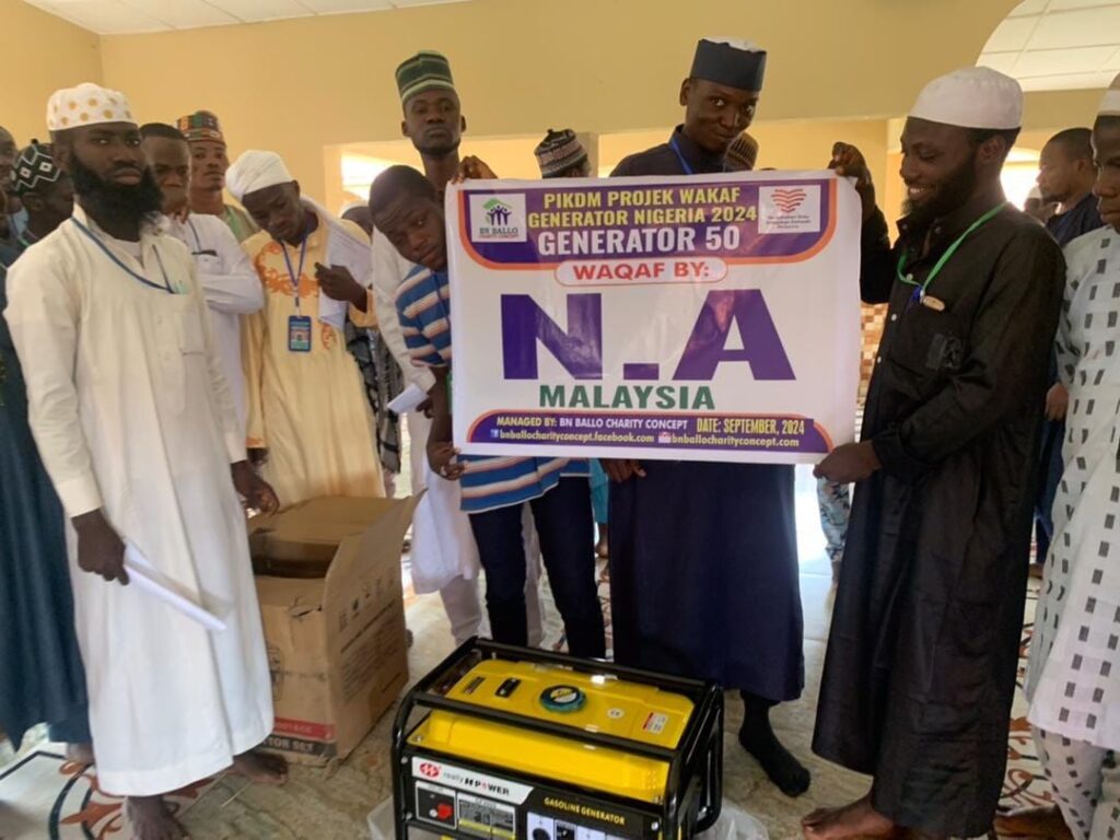 Projek Wakaf Generator Ibadan Nigeria Generator 50 (3)