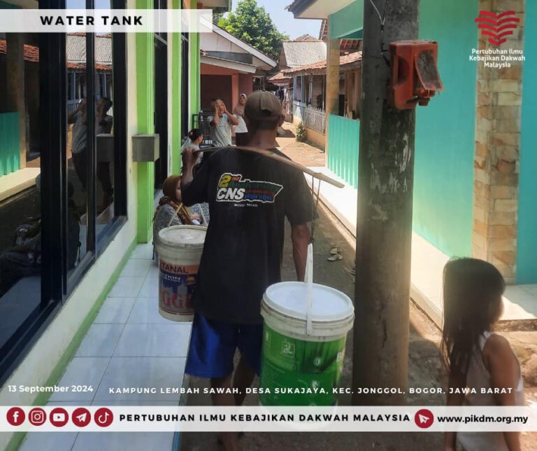 Air Untuk Semua Projek Infak Air Bersih (water Tank) Indonesia Siri Ke 10 (2)