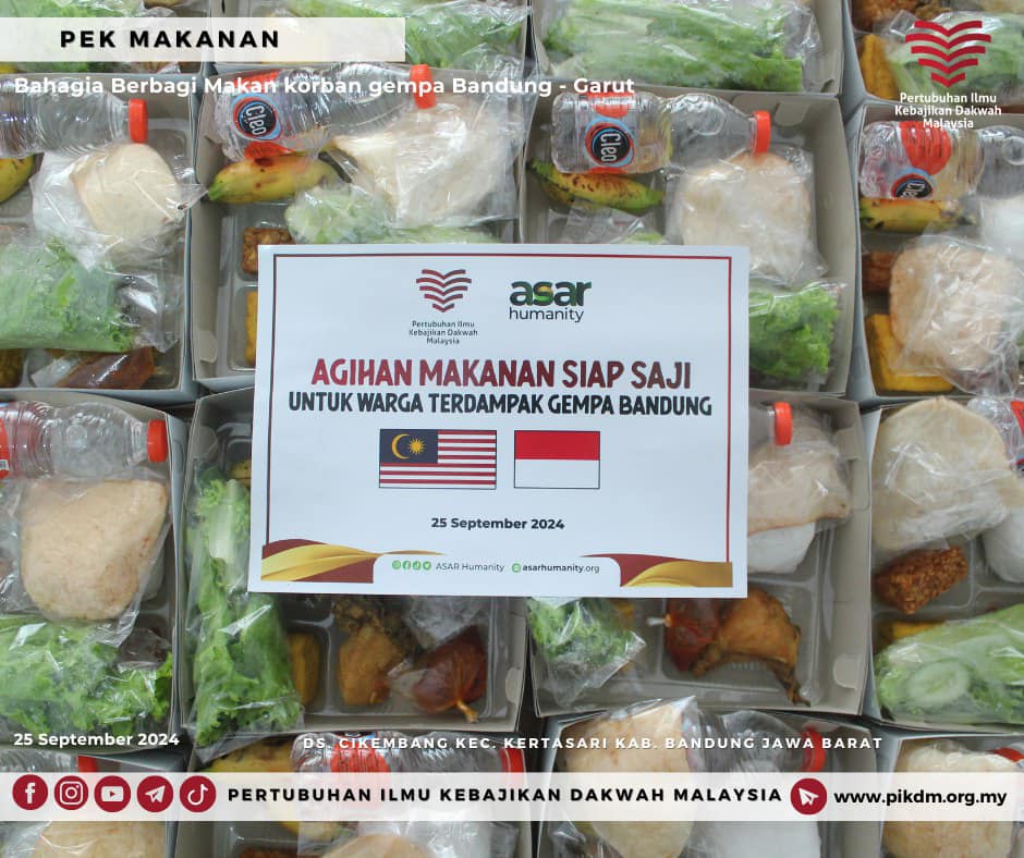 Bahagia Berbagi Makan Mangsa Gempa Bandung Garut (7)