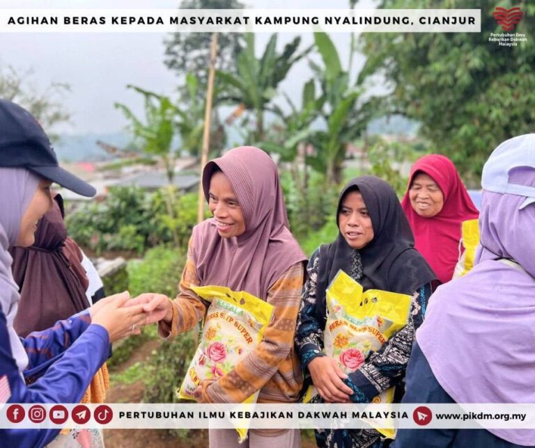 Laporan Agihan Beras Kepada Masyarakat Kampung Nyalindung Cianjur (19)