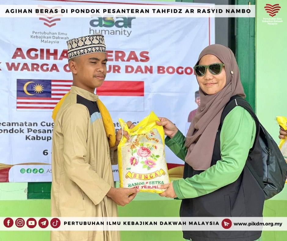 Laporan Misi Agihan Beras Di Pesantren Al Rasyid Nambo Bogor (10)