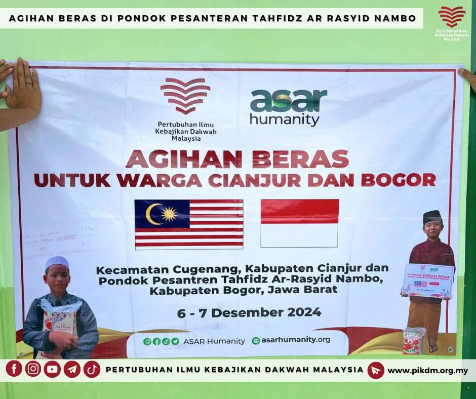 Laporan Misi Agihan Beras Di Pesantren Al Rasyid Nambo Bogor (15)