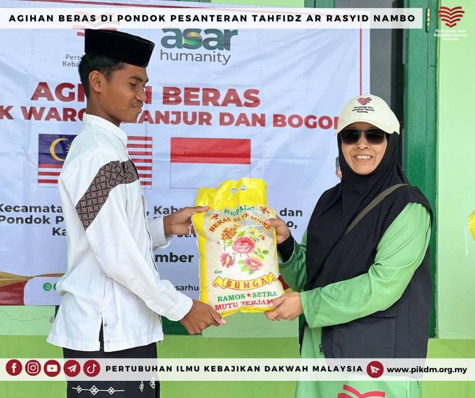 Laporan Misi Agihan Beras Di Pesantren Al Rasyid Nambo Bogor (6)