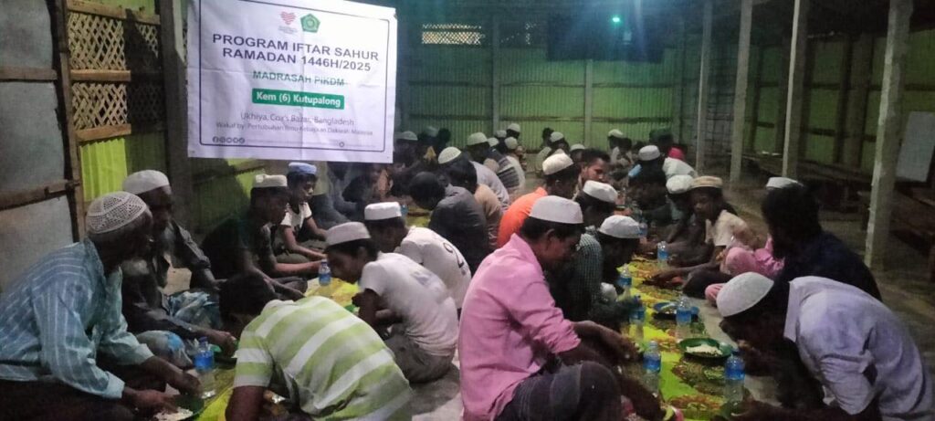 Laporan tajaan iftar & sahur ramadan 1446h kem pelarian rohingya coxs bazar bangladesh (10)