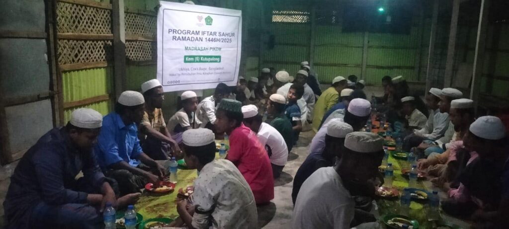 Laporan tajaan iftar & sahur ramadan 1446h kem pelarian rohingya coxs bazar bangladesh 2 (10)