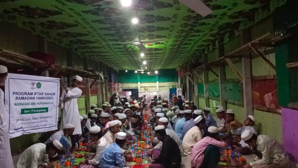 Laporan tajaan iftar & sahur ramadan 1446h kem pelarian rohingya coxs bazar bangladesh 2 (11)