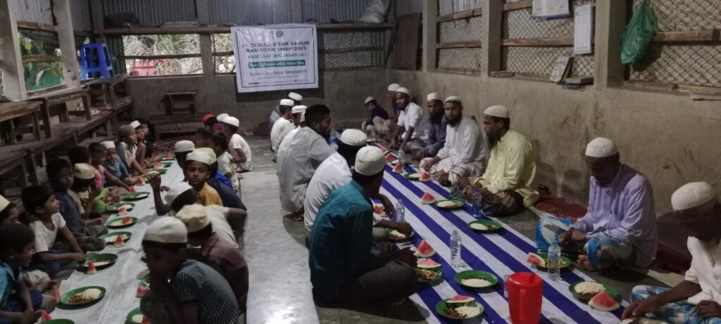 Laporan tajaan iftar & sahur ramadan 1446h kem pelarian rohingya coxs bazar bangladesh 2 (24)