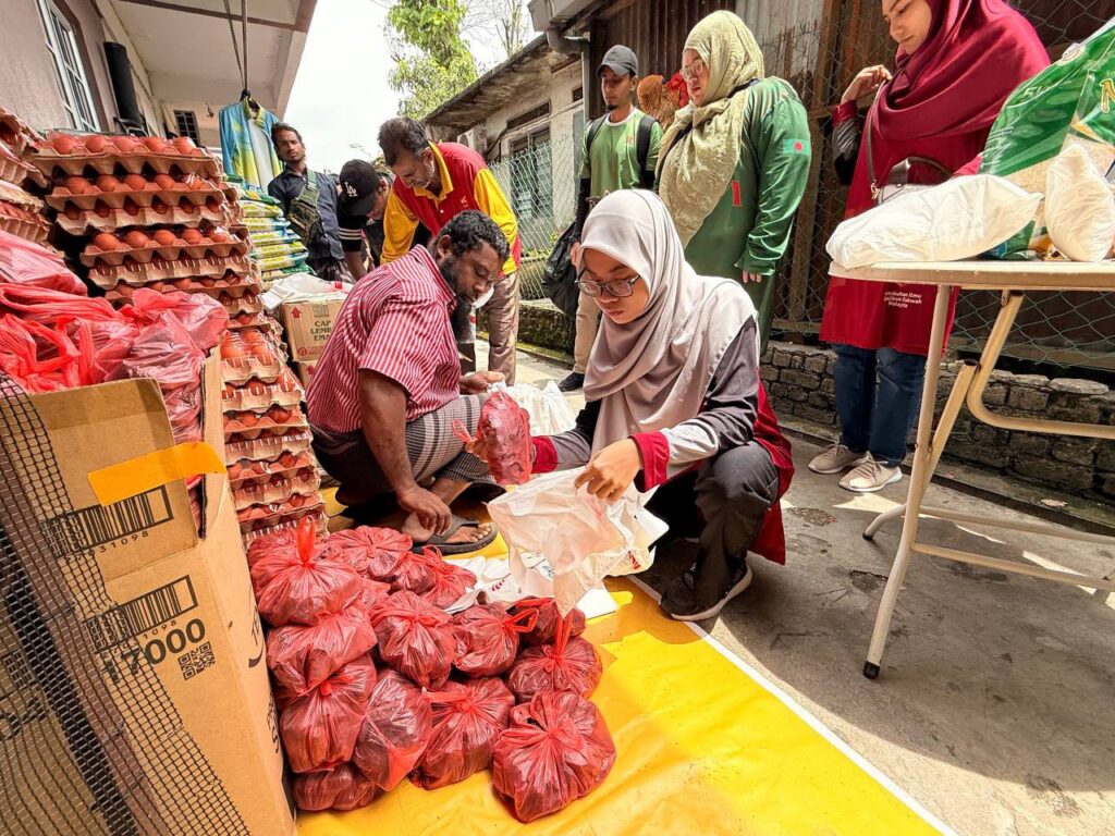 Laporan agihan dapur pek di komuniti rohingnya ampang (31)
