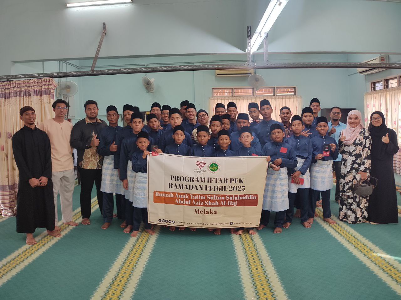Laporan Agihan Iftar Pek di Rumah Anak Yatim Sultan Salahuddin Abdul Aziz Shah (RAYAS), Melaka