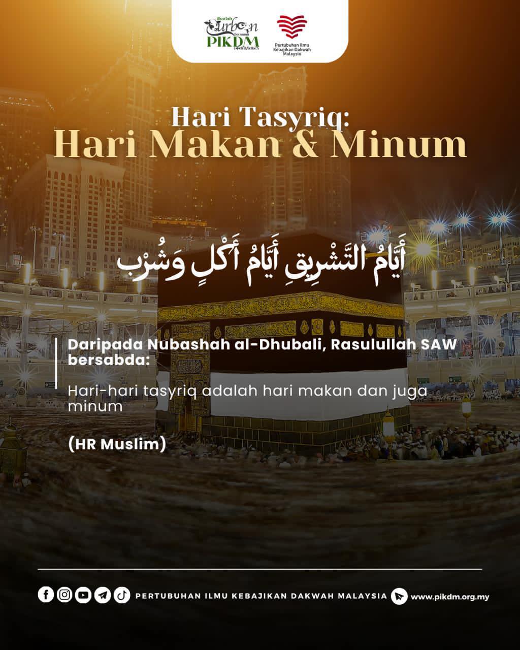 Hari tasriq hari makan & minum