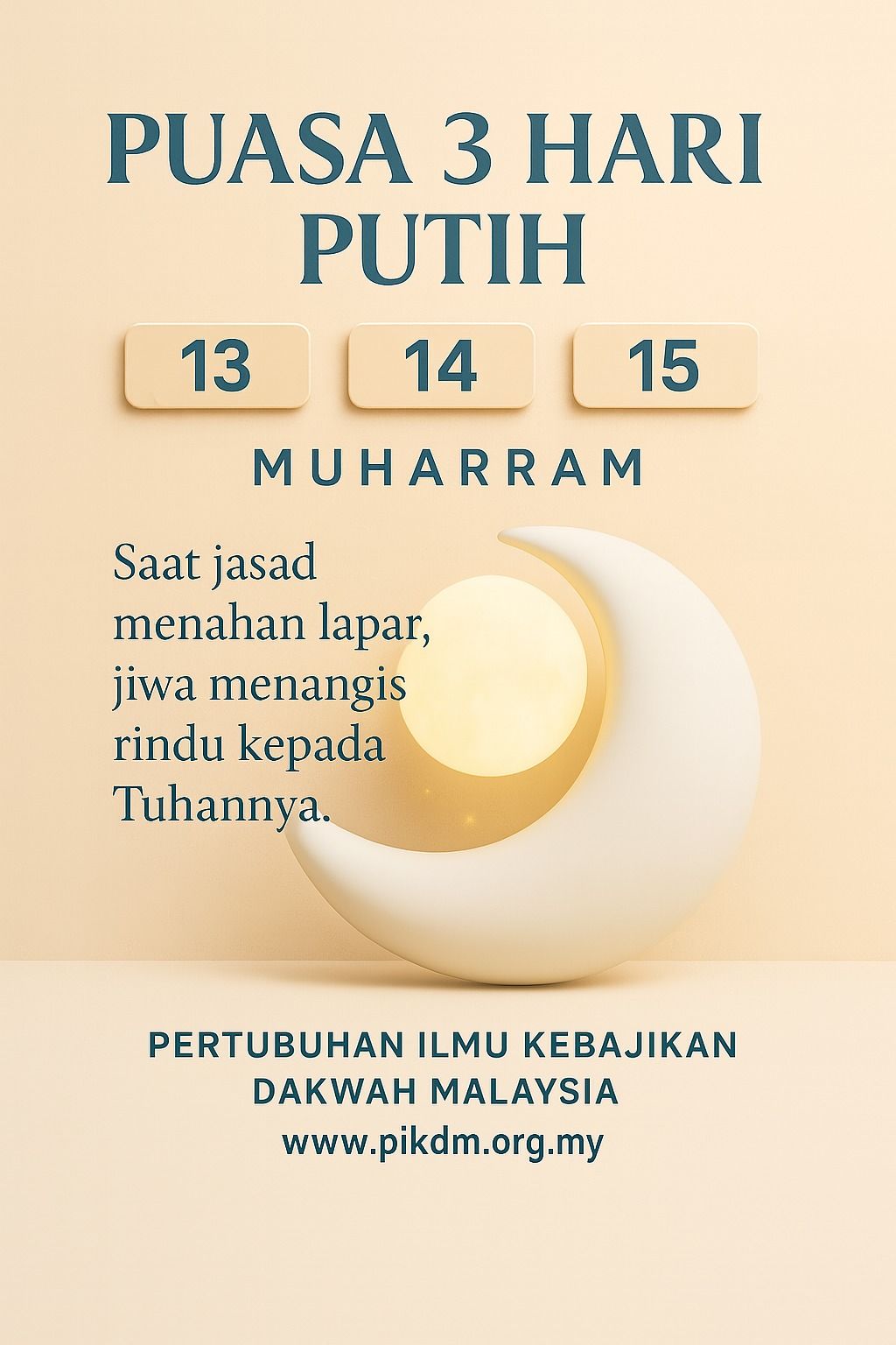 Puasa 3 Hari Putih