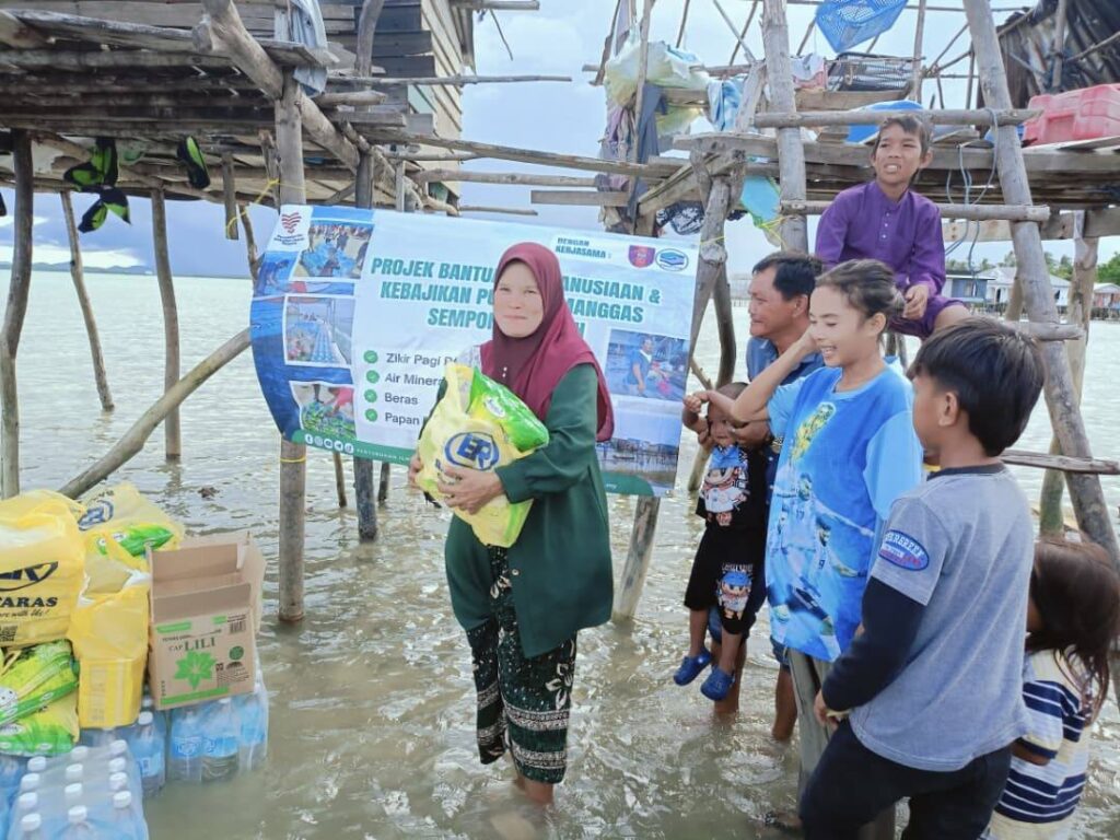 Projek bantuan kemanusiaan & kebajikan pulau lumanggas semporna sabah (10)