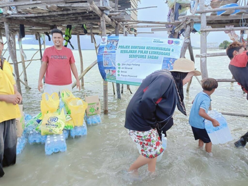 Projek bantuan kemanusiaan & kebajikan pulau lumanggas semporna sabah (15)