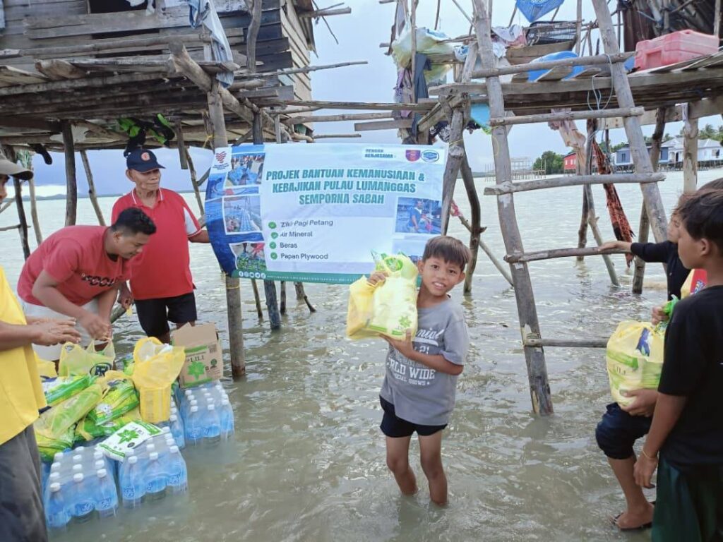 Projek bantuan kemanusiaan & kebajikan pulau lumanggas semporna sabah (23)