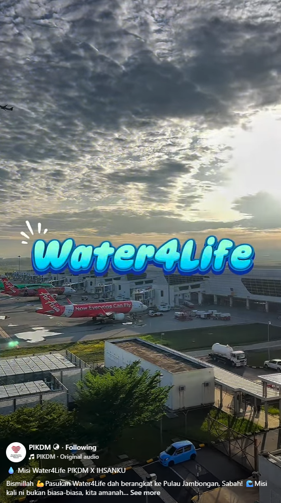 Misi water4life pikdm x ihsanku