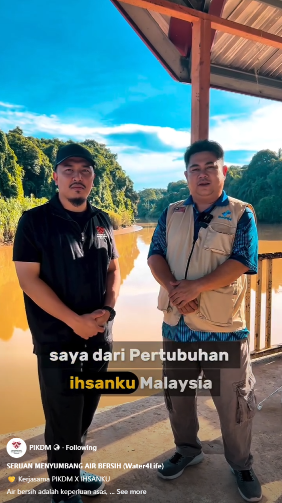 Seruan menyumbang air bersih (water4life)