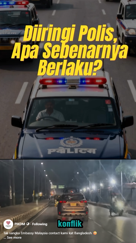 [Tonton] Diiringi Polis, Apa Sebenarnya Berlaku