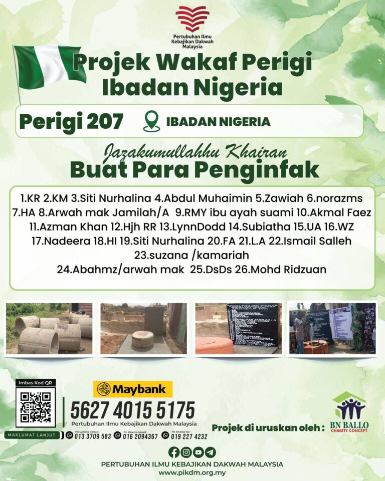 PIKDM Projek Wakaf Perigi Ibadah, Nigeria 2025 (4)