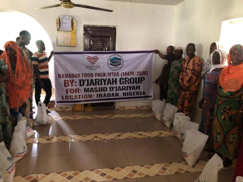 Laporan Tertunda Agihan Dapur Pek Ramadan PIKDM 1447H Masjid DJariyah Ibadan Nigeria (1)