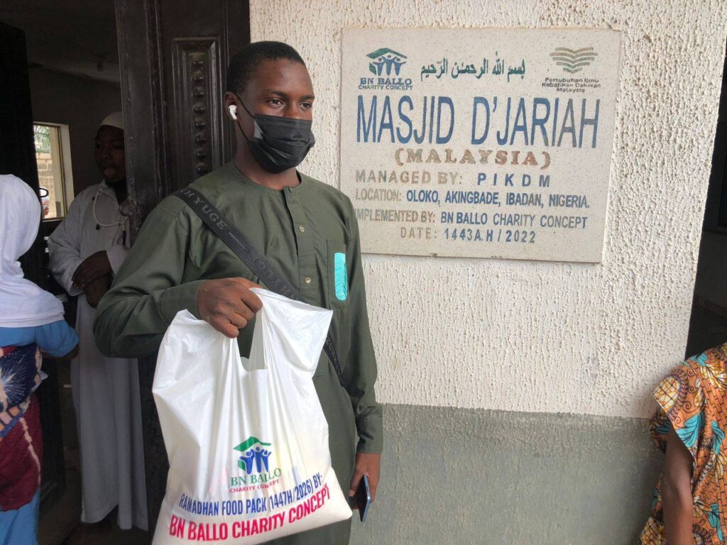 Laporan Tertunda Agihan Dapur Pek Ramadan PIKDM 1447H Masjid DJariyah Ibadan Nigeria (10)