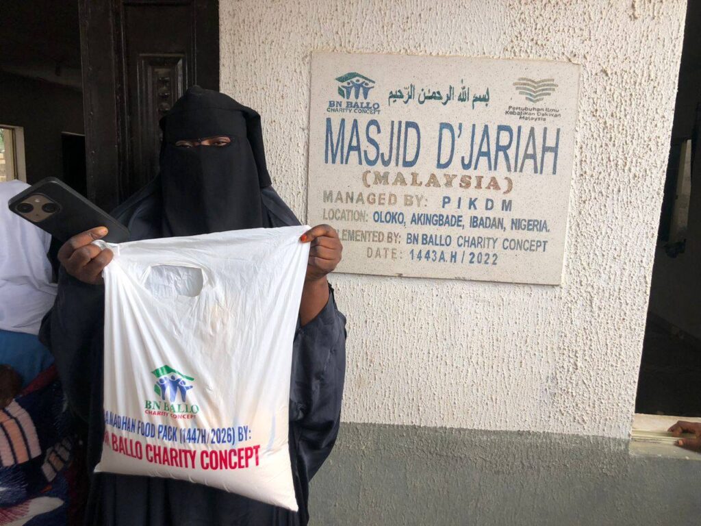 Laporan Tertunda Agihan Dapur Pek Ramadan PIKDM 1447H Masjid DJariyah Ibadan Nigeria (11)