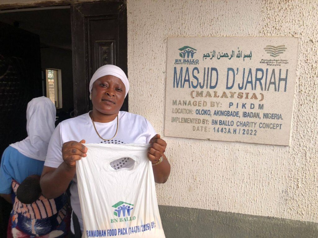 Laporan Tertunda Agihan Dapur Pek Ramadan PIKDM 1447H Masjid DJariyah Ibadan Nigeria (12)