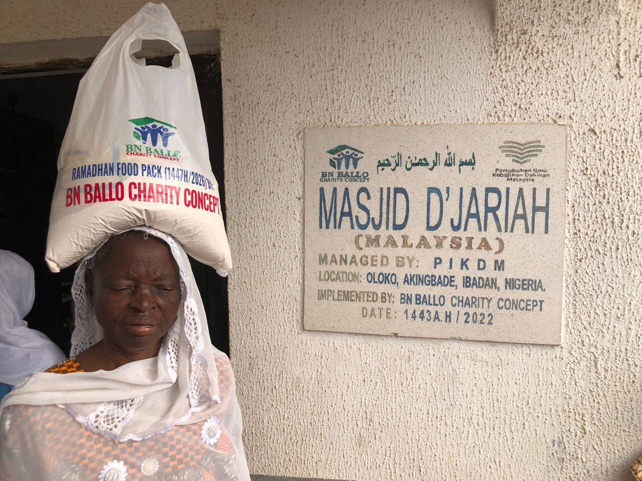 Laporan Tertunda Agihan Dapur Pek Ramadan PIKDM 1447H Masjid DJariyah Ibadan Nigeria (17)
