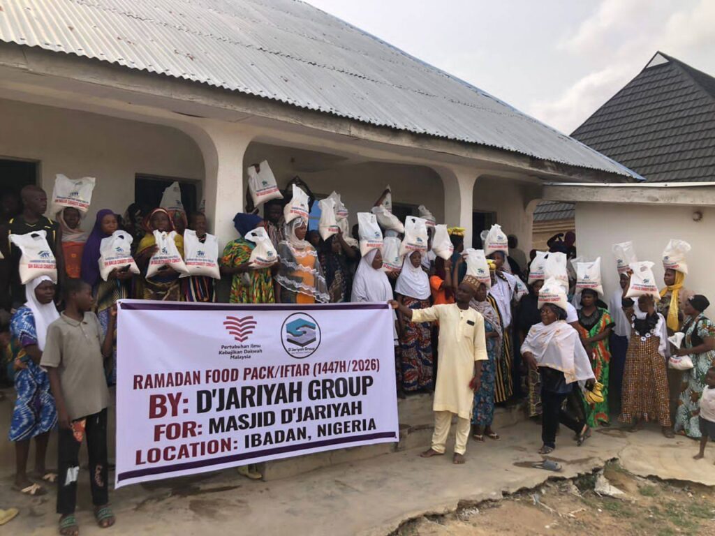 Laporan Tertunda Agihan Dapur Pek Ramadan PIKDM 1447H Masjid DJariyah Ibadan Nigeria (5)