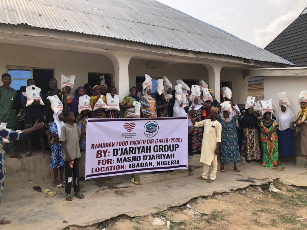 Laporan Tertunda Agihan Dapur Pek Ramadan PIKDM 1447H Masjid DJariyah Ibadan Nigeria (6)