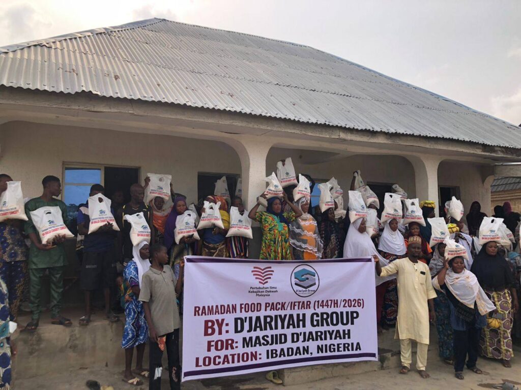 Laporan Tertunda Agihan Dapur Pek Ramadan PIKDM 1447H Masjid DJariyah Ibadan Nigeria (7)