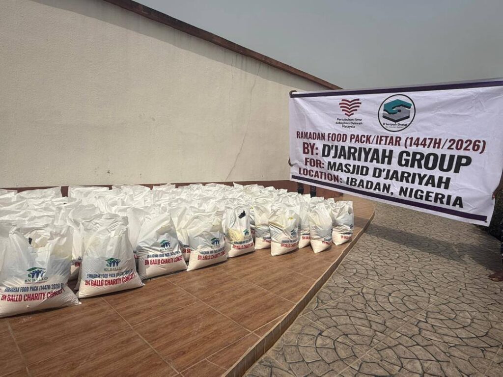 Laporan Tertunda Agihan Dapur Pek Ramadan PIKDM 1447H Masjid DJariyah Ibadan Nigeria (9)