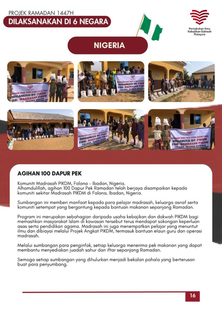 Laporan Penuh Projek Ramadan PIKDM 1447H 2026
