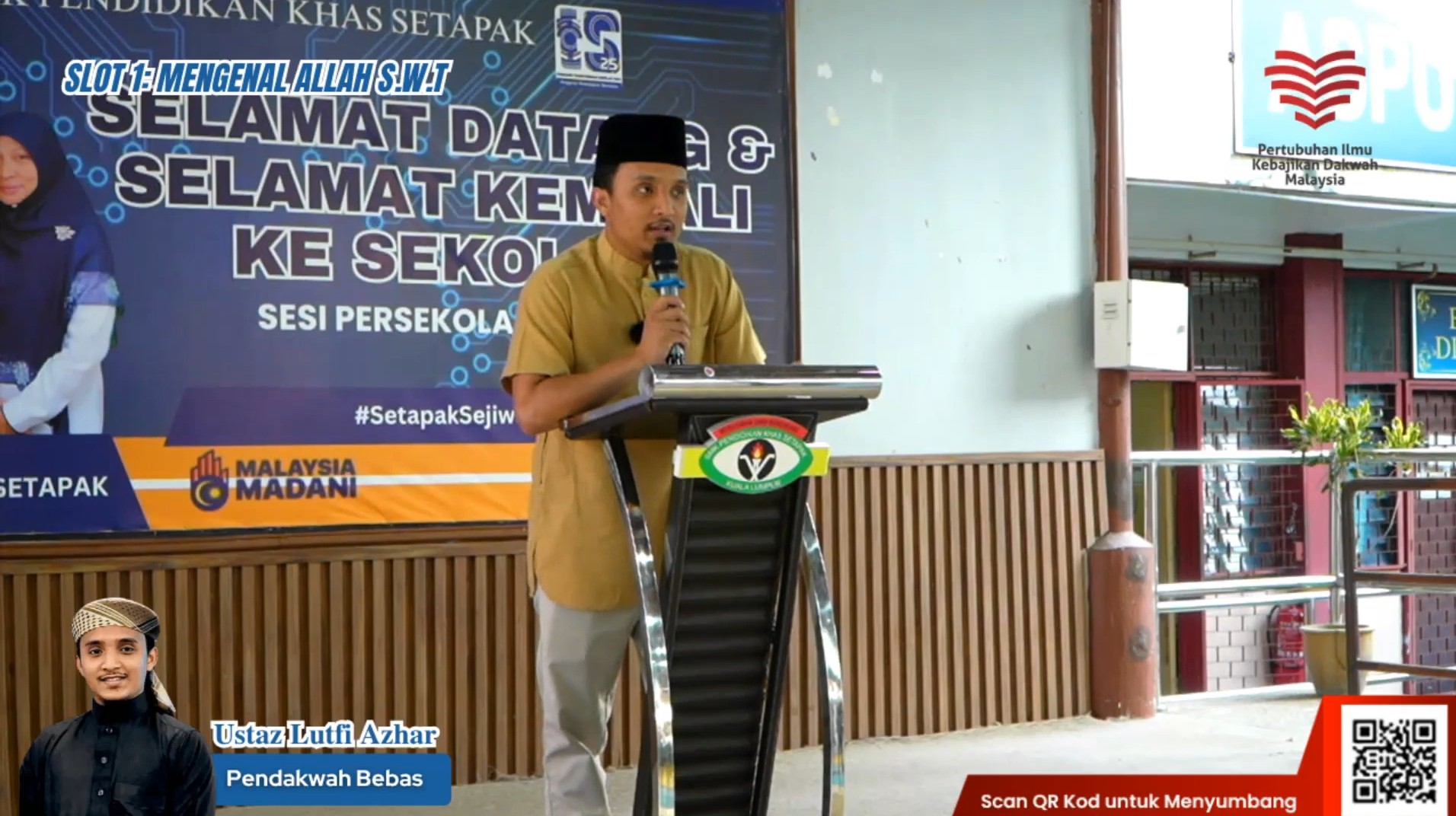 Program Bimbingan Rohani Bersama Pelajar SMK Pendidikan Khas Setapak
