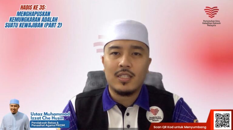 [Tonton] Kuliah Hadis – Hadis 40 Imam Nawawi (Part 34) Bahagian
