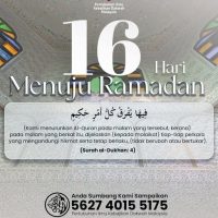 16 Hari Menuju Ramadan