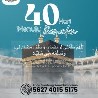 40 Hari Menuju Ramadan