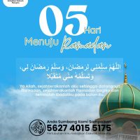 5 Hari Menuju Ramadan
