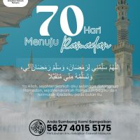 70 Hari Menuju Ramadan