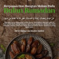 Berpuasa dan bangun malam pada bulan ramadan