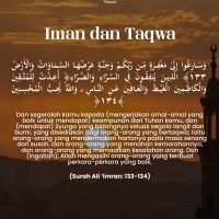 Iman dan taqwa
